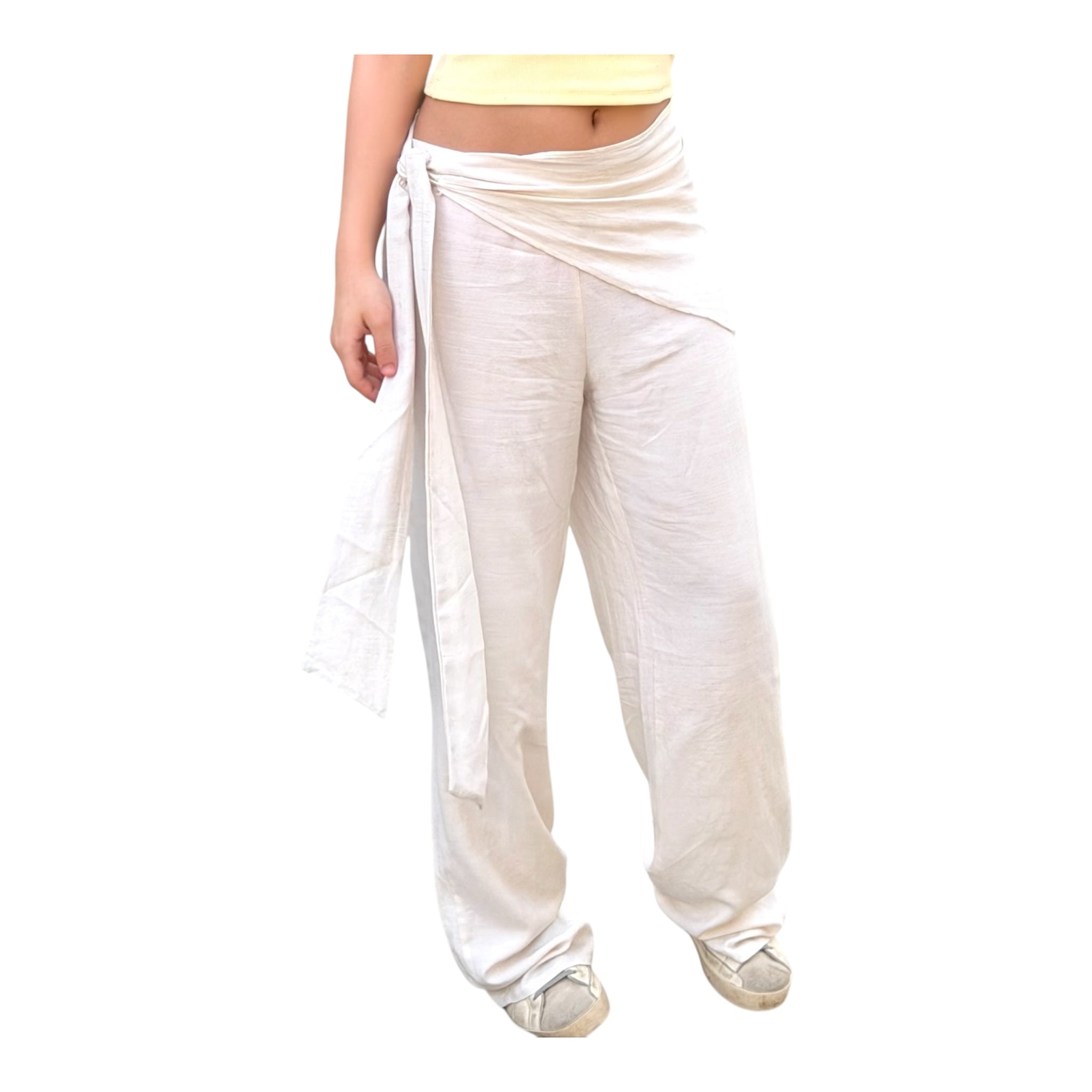 Wrap Scarf Pants
