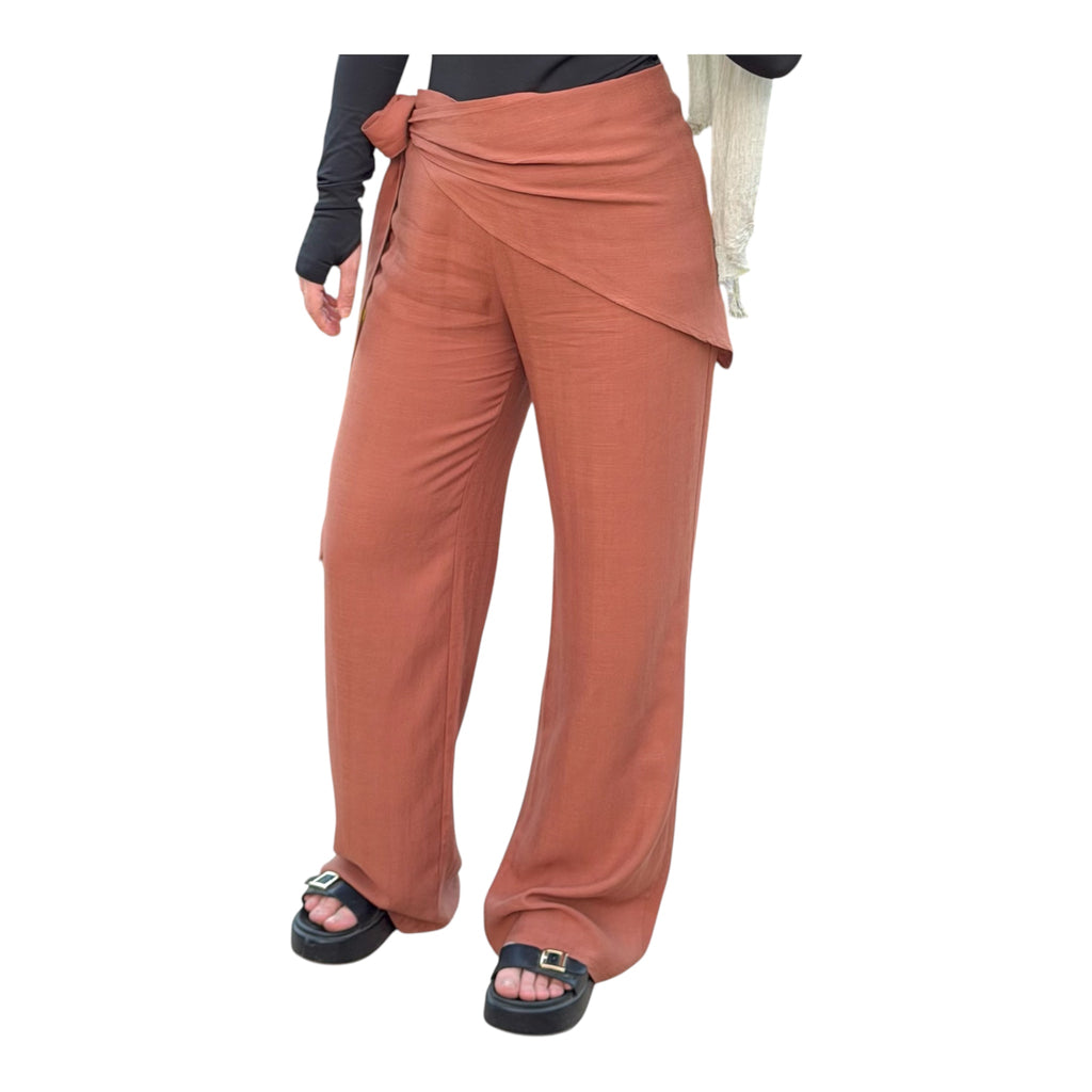 Wrap Scarf Pants